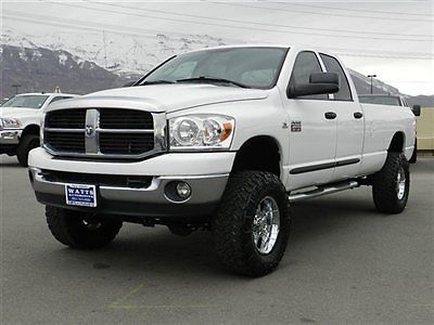 Dodge ram quad cab slt 4x4 cummins diesel custom lift wheels tires auto tow