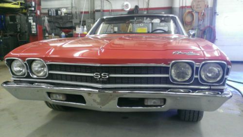 1969 chevrolet chevlle conv. 396 ss decals