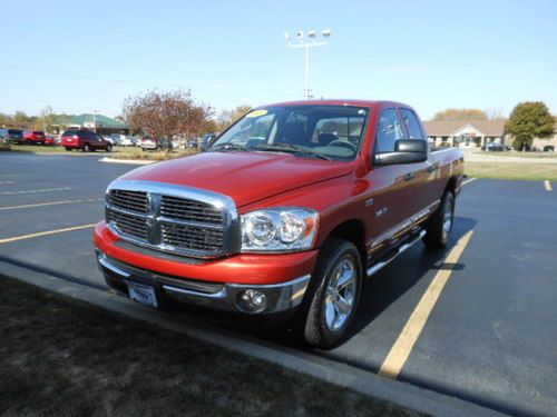 2008 dodge ram 1500 sxt crew cab pickup 4-door 5.7l