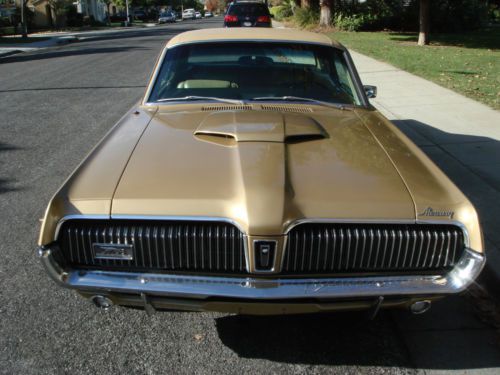 1968 mercury cougar xr-7 exceptionally well maintained original california cruzr