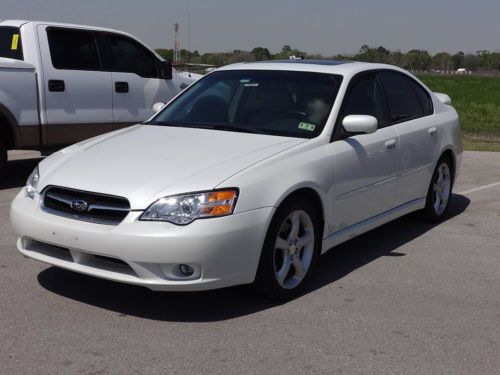 2006 subaru legacy sedan 2.5i awd,clean tx title,pearl white