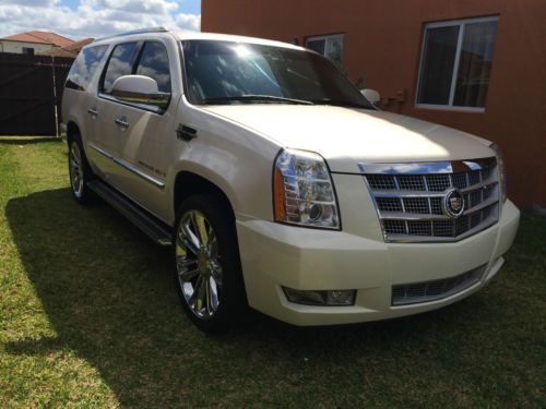 2008 cadillac escalade esv vip transport diplomatic package