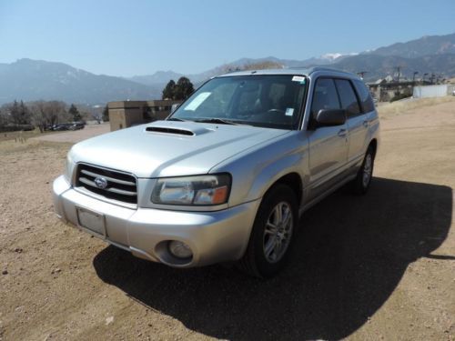 2005 subaru forester 4dr 2.5 xt