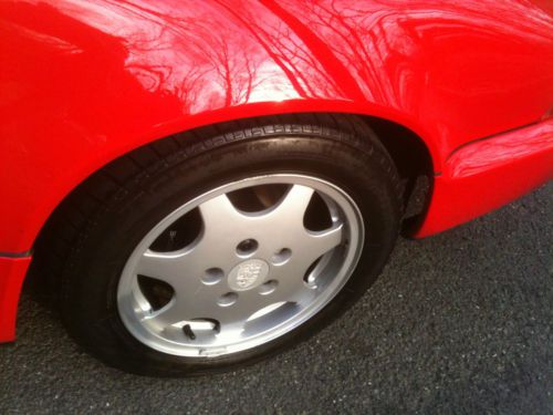 1990 Porsche 911 Carrera 4 Targa Immaculate Red 78,000 Miles - CEO Sport Vehicle, image 9