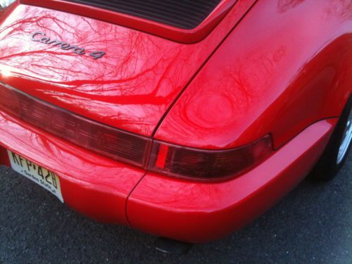 1990 Porsche 911 Carrera 4 Targa Immaculate Red 78,000 Miles - CEO Sport Vehicle, image 15