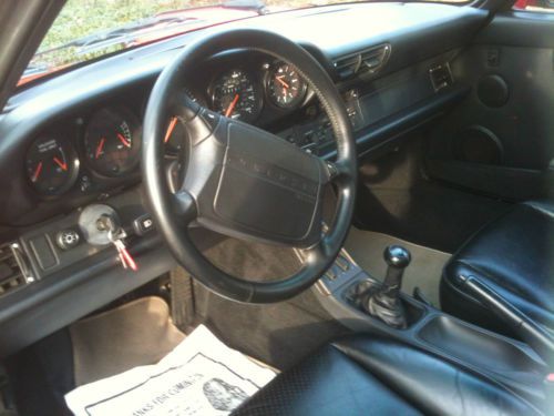 1990 Porsche 911 Carrera 4 Targa Immaculate Red 78,000 Miles - CEO Sport Vehicle, image 20