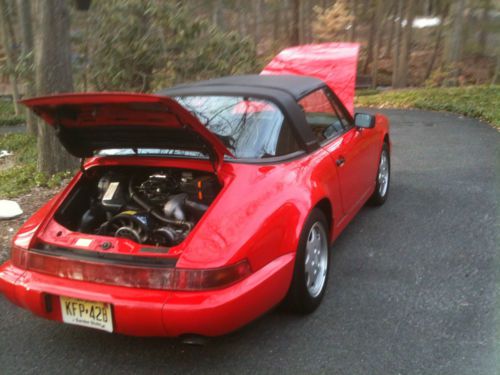 1990 Porsche 911 Carrera 4 Targa Immaculate Red 78,000 Miles - CEO Sport Vehicle, image 22