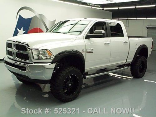 2013 dodge ram 2500 crew diesel 4x4 lifted leather 14k texas direct auto