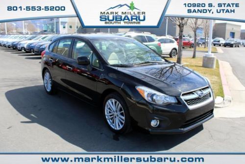 2.0i limited certified hatchback 2.0l no reserve awd 4x4 leather black