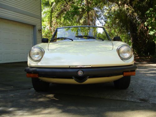 Alfa romeo spider veloce 1979