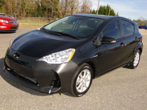 2012 toyota prius c hybrid salvage repaired, rebuilt salvage title, repairable