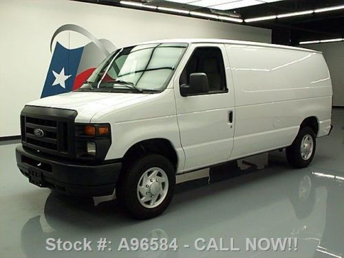 2012 ford e-150 cargo van 4.6l v8 power group 68k miles texas direct auto