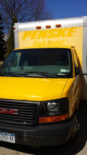 Gmc savanna box truck step van van 16 foot box truck