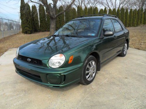 2002 subaru impreza ts wagon 4-door 2.5l