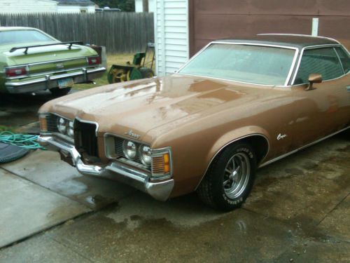 1971 mercury cougar base 5.8l