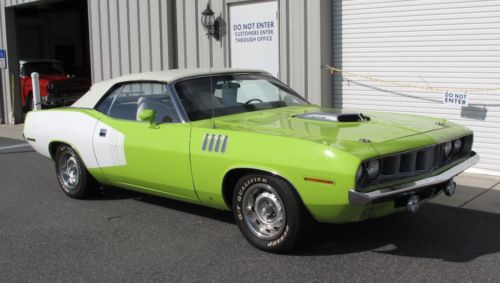 71 cuda convertible