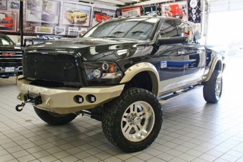 Ram mega cab 3500 lifted 6in lift kit diesel navigation road armor 4x4