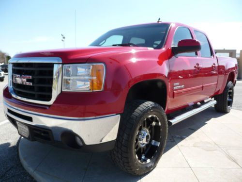 2010 gmc sierra 2500 hd slt crew cab *diesel* lifted* save thousands*