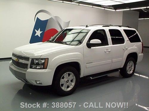 2011 chevy tahoe z71 htd leather sunroof nav dvd 22k mi texas direct auto