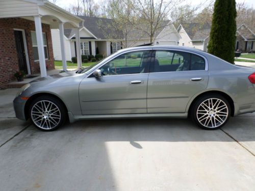 2006 infiniti g35x awd heated seats