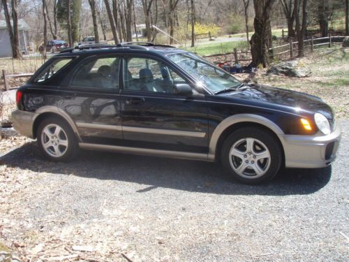 2002 subaru impreza outback wagon 4-door 2.5l