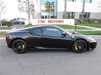 2005 ferrari f430 430 coupe f1 nero / black / ccb&#039;s / sport seats / 10 in stock