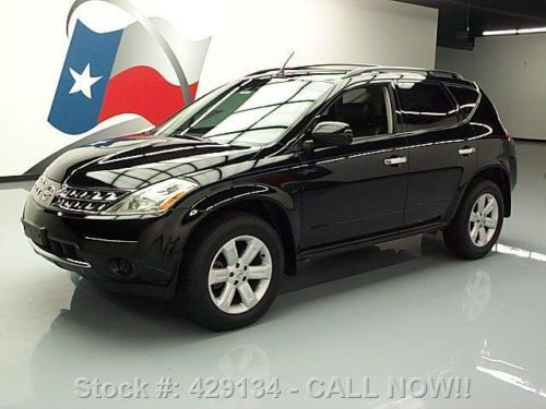 2006 nissan murano s leather roof rack alloys only 40k texas direct auto