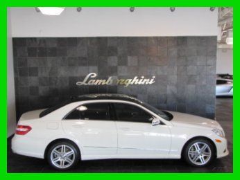 2010 mercedes benz e550 4matic white