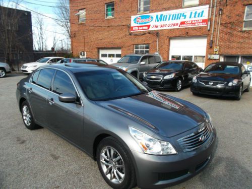 2009 infiniti g37x sedan &#034;no reserve&#034; g25 m35 m37 maxima a4 a6 is250 es350