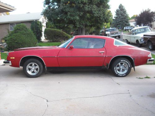 1976 chevrolet camaro lt sport coupe 2-door 5.7l