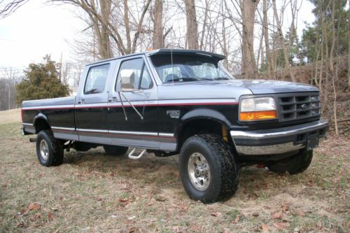 1997 ford f-350 crew cab 4x4 power stroke pick-up