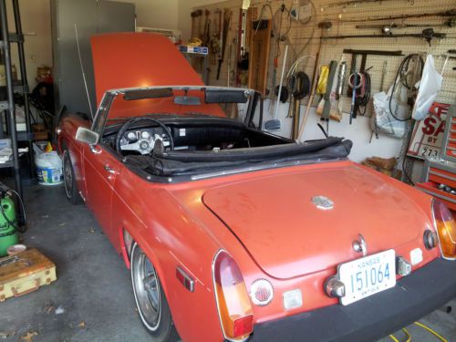 1975 mg midget mk iv convertible 2-door 1.5l