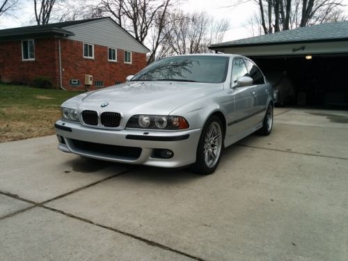 2002 bmw e39 m5 silver 6spd 400hp