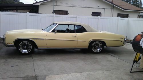 1970 buick lesabre convertible, 350-4 all original