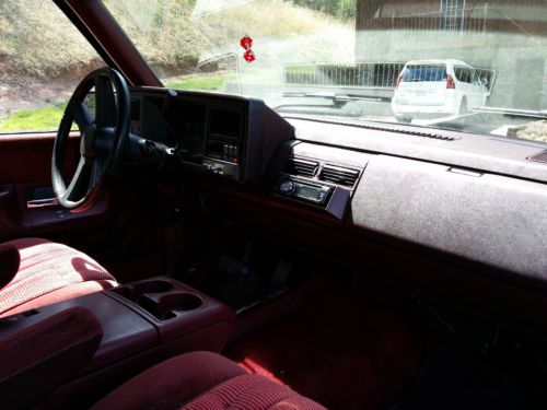 2-door 2 door two door yukon gmc red burgundy maroon 4x4 off road rare, image 8