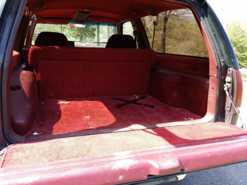 2-door 2 door two door yukon gmc red burgundy maroon 4x4 off road rare, image 13