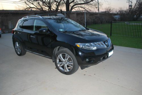 2009 nissan murano 4d sport utility le black 3.5l awd rear camera