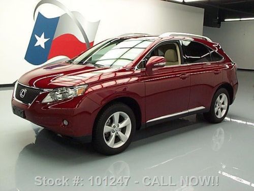 2011 lexus rx350 awd/4x4 sunroof nav rear cam 12k miles texas direct auto