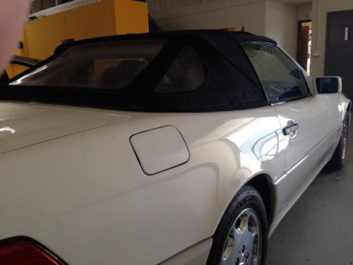 1995 MERCEDES-BENZ 500SL Convertible w/Power Retractable Top Arctic White, image 8