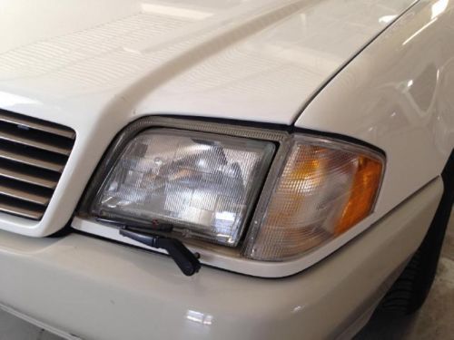 1995 MERCEDES-BENZ 500SL Convertible w/Power Retractable Top Arctic White, image 12