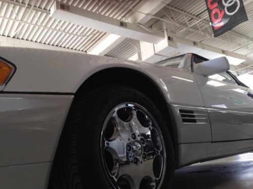 1995 MERCEDES-BENZ 500SL Convertible w/Power Retractable Top Arctic White, image 17