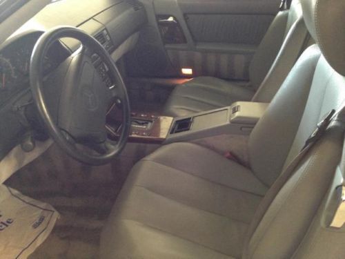 1995 MERCEDES-BENZ 500SL Convertible w/Power Retractable Top Arctic White, image 18