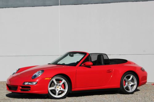 997 carrera 4s cabriolet. widebody, c4s, california car from new, 35,000 miles