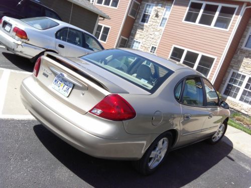 2001 ford taurus sel tan with tan leather 6 cd changer