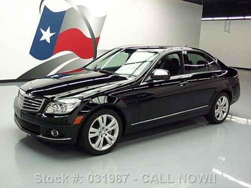 2009 mercedes-benz c300 luxury p1 awd sunroof 28k miles texas direct auto