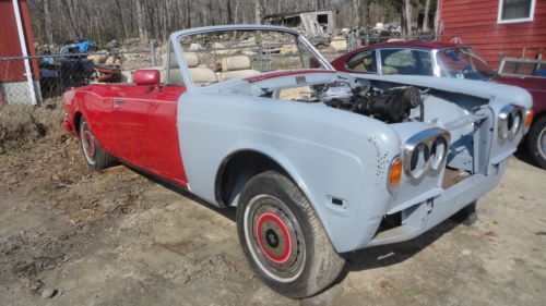 1988 rolls royce corniche ii convertible project or parts car