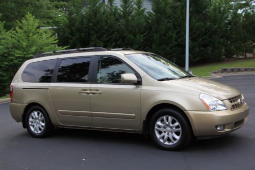 2008 kia sedona ex loaded leather minivan great running van clean title