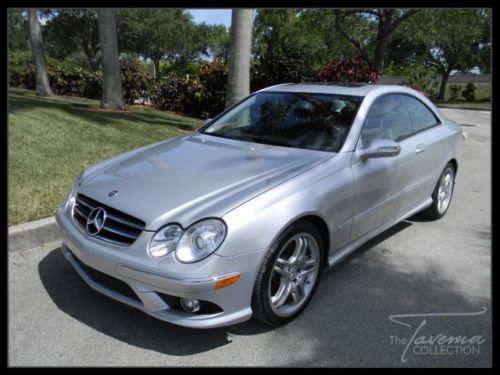 09 clk550 amg pkg navigation p2 pkg sunroof heated seats xenon fl