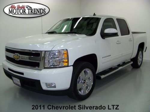 2011 chevy silverado ltz crewcab navigation rearcam heated seats bose media 24k