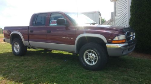 2000 dodge dakota slt crew cab pickup 4-door 5.9l